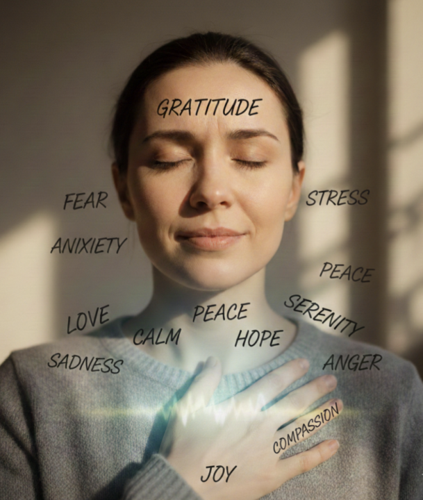 Check-in: What emotion feels most present in your body now?