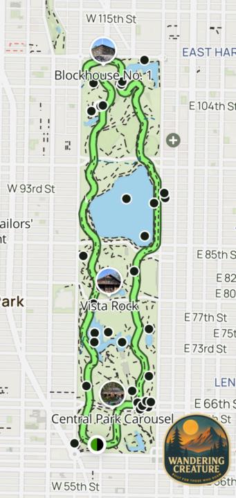 📍 Where to Walk: Central Park East & West Drive Loop