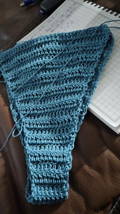 Bikini bottoms done! Now to connect it