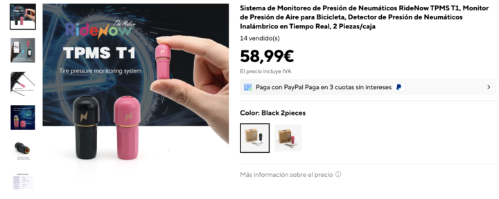 Me he comprado: Monitoreo de Presión Ride now