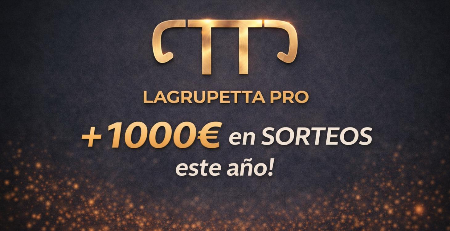 +1000€ en sorteos en 2025