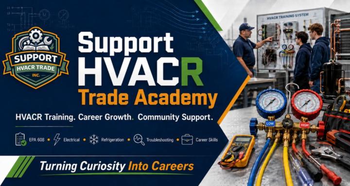 Support HVACR Trade Academy