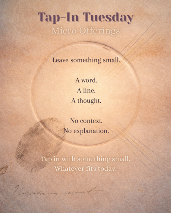 Tap-In Tuesday -Micro Offerings