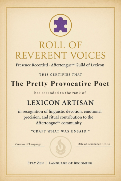 Resonance Recorded • Level 5 - Lexicon Artisan