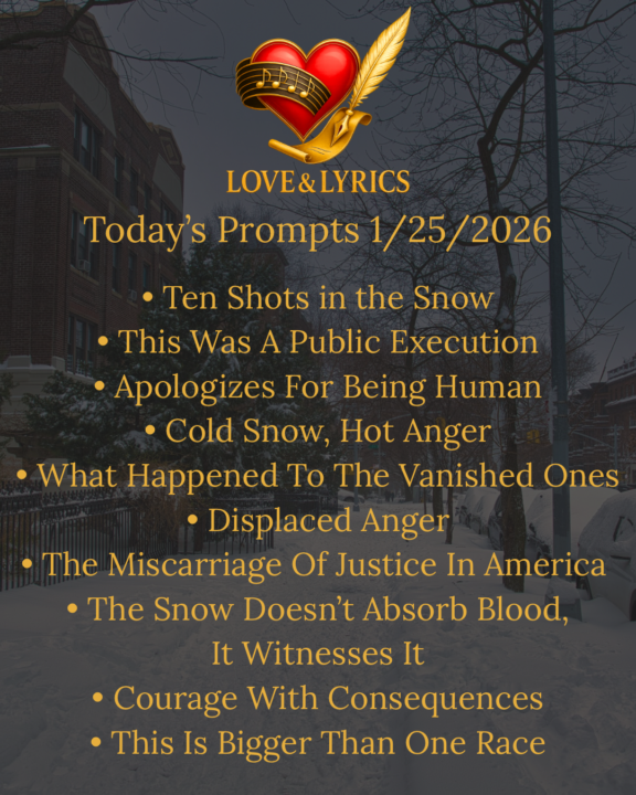 Today’s Prompts 1/25/26