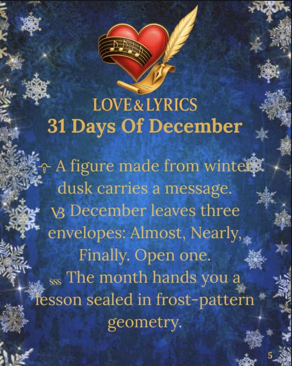 Today’s Prompts 12/6/25