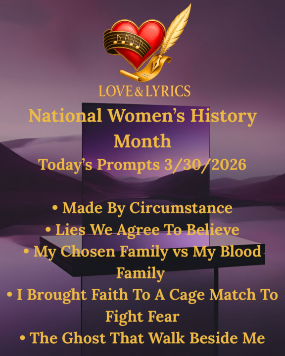 Today’s Prompts 3/30/26