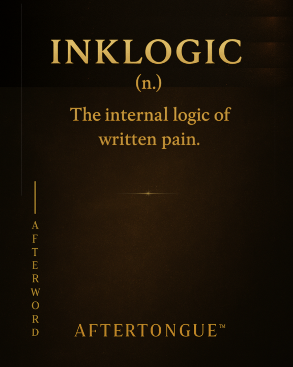 AFTERTONGUE™ WORD DROP 004 ✧