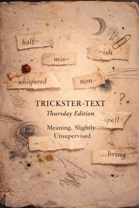 Trickster-Text Thursday