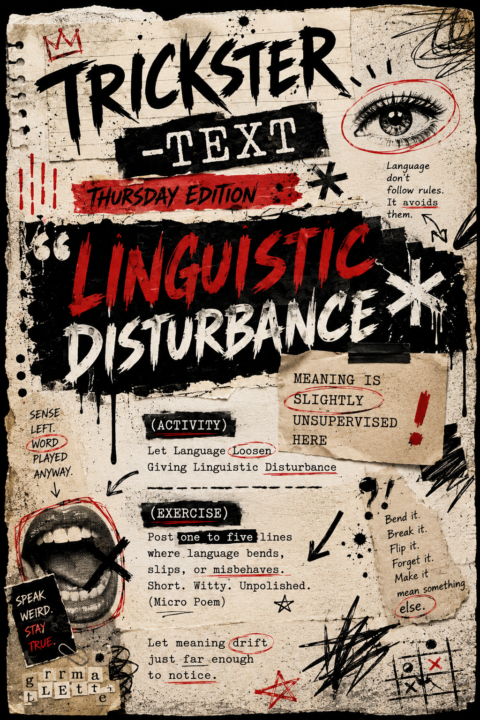 Trickster-Text Thursday: Linguistic Disturbance