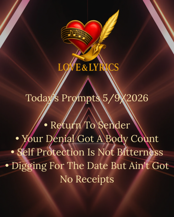 Today’s Prompts 5/9/26