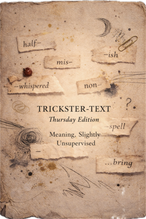 Trickster Text Thursday
