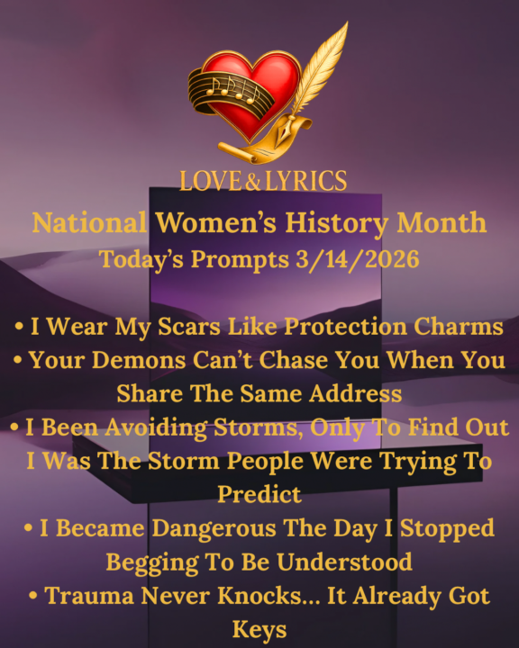 Today’s Prompt 3/14/26