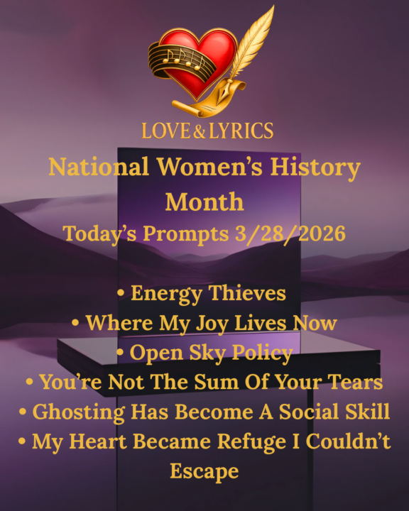 Today’s Prompts 3/28/26