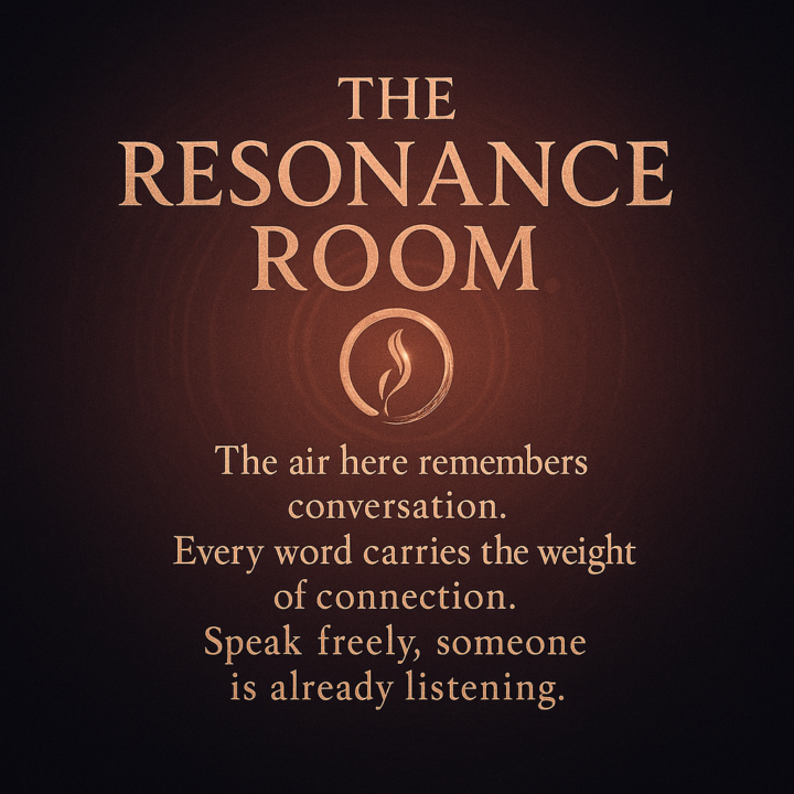 A Room That Listens Back — Where Words Remember Each Other
