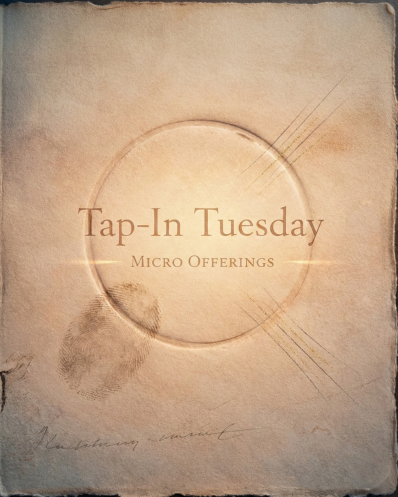 🟡 Tap-In Tuesday