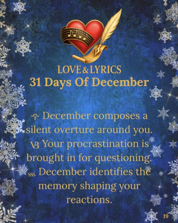 Today’s Prompts 12/19/25