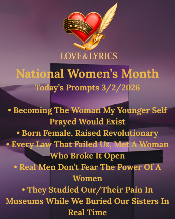 Today’s Prompts 3/2/26