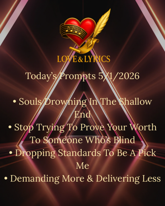 Today’s Prompts 5/1/26