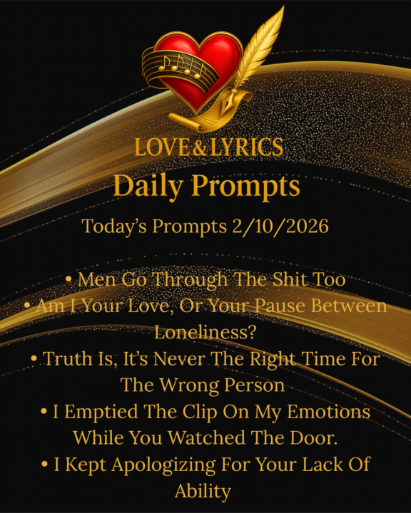 Today’s Prompts 2/10/26