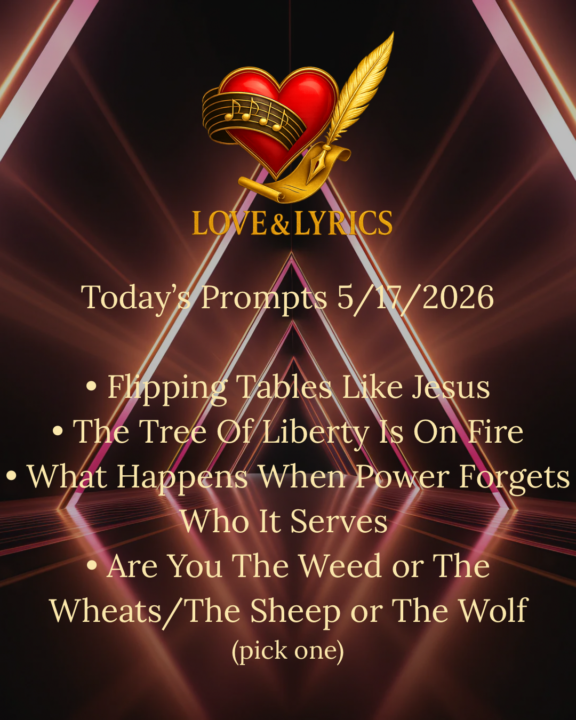 Today's Prompts 5/17/26