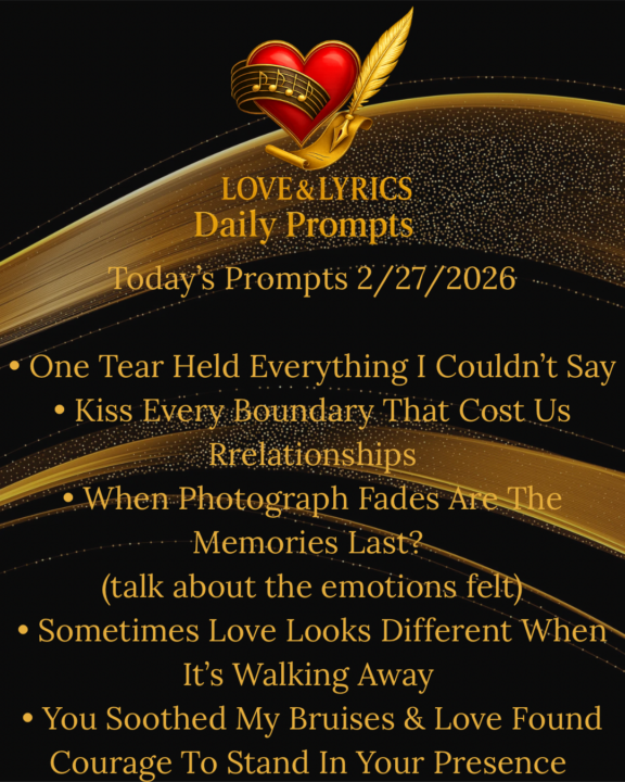 Today’s Prompts 2/27/26