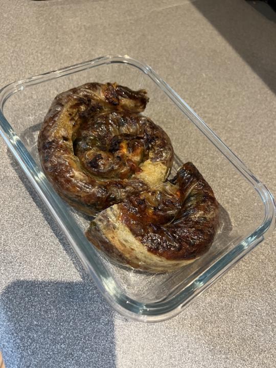 Today’s lunch rice paper börek 