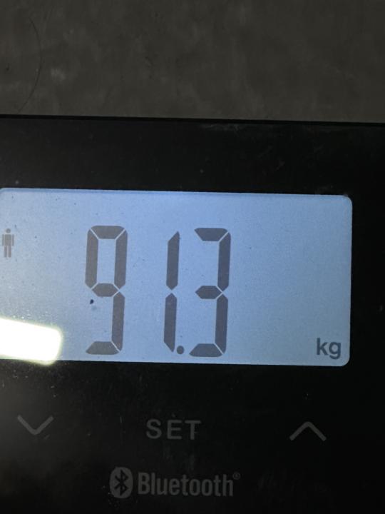 Weight update 💪🏼 Started with 93,3kg this week 👀
