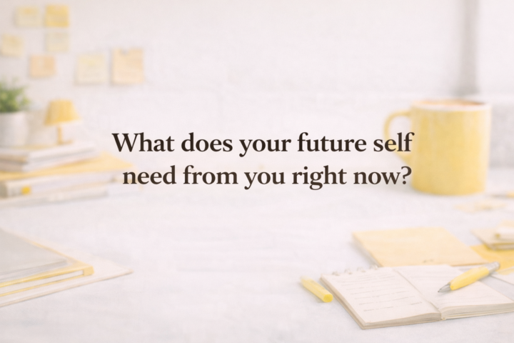Your Future Self Is Calling ✨