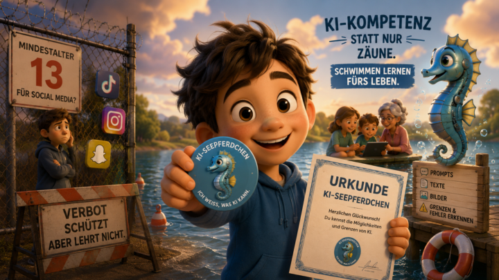 Das KI-Seepferdchen – und warum genau das hier unser Ding ist 🐠
