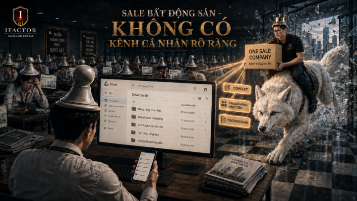 Sale không có kênh cá nhân rõ ràng cần phải làm gì?