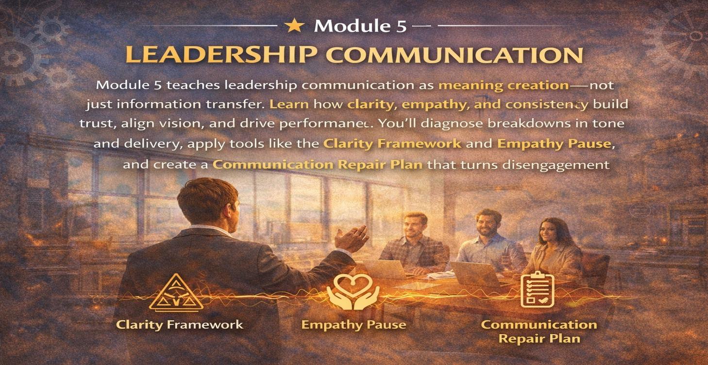 Module 5 - Leadership Communication