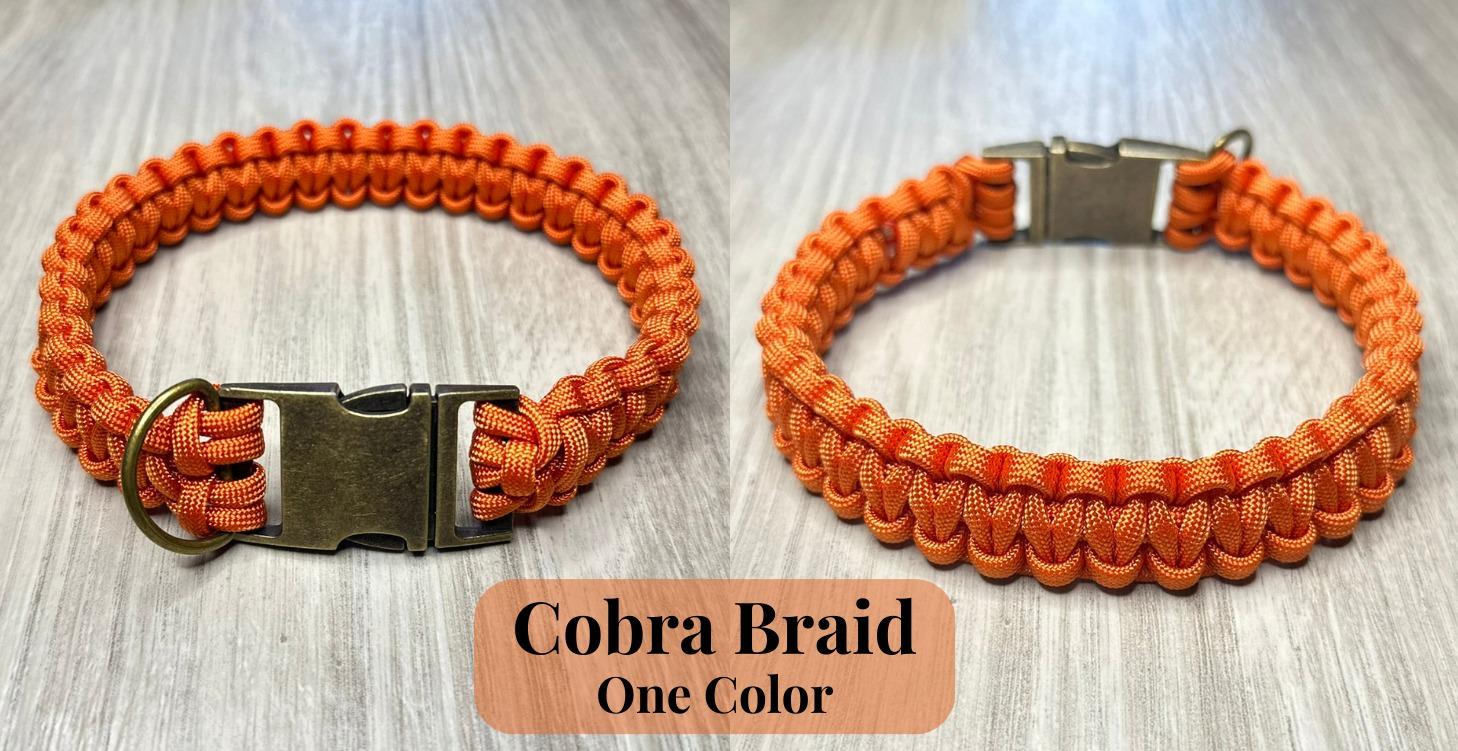 Cobra Dog Collar Tutorial