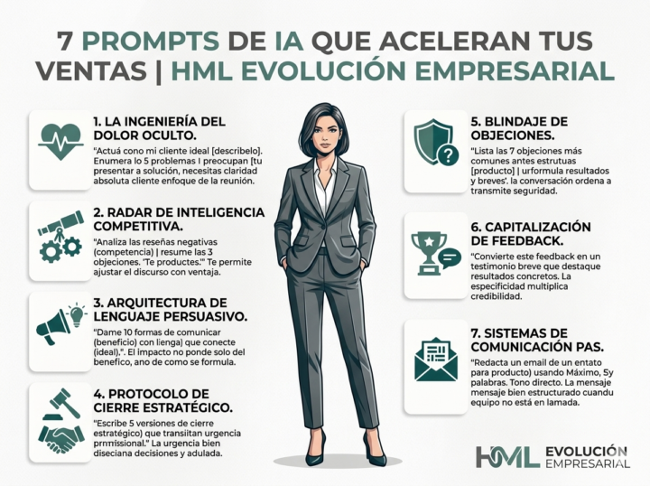 7 Prompts de Ia que escala tus ventas