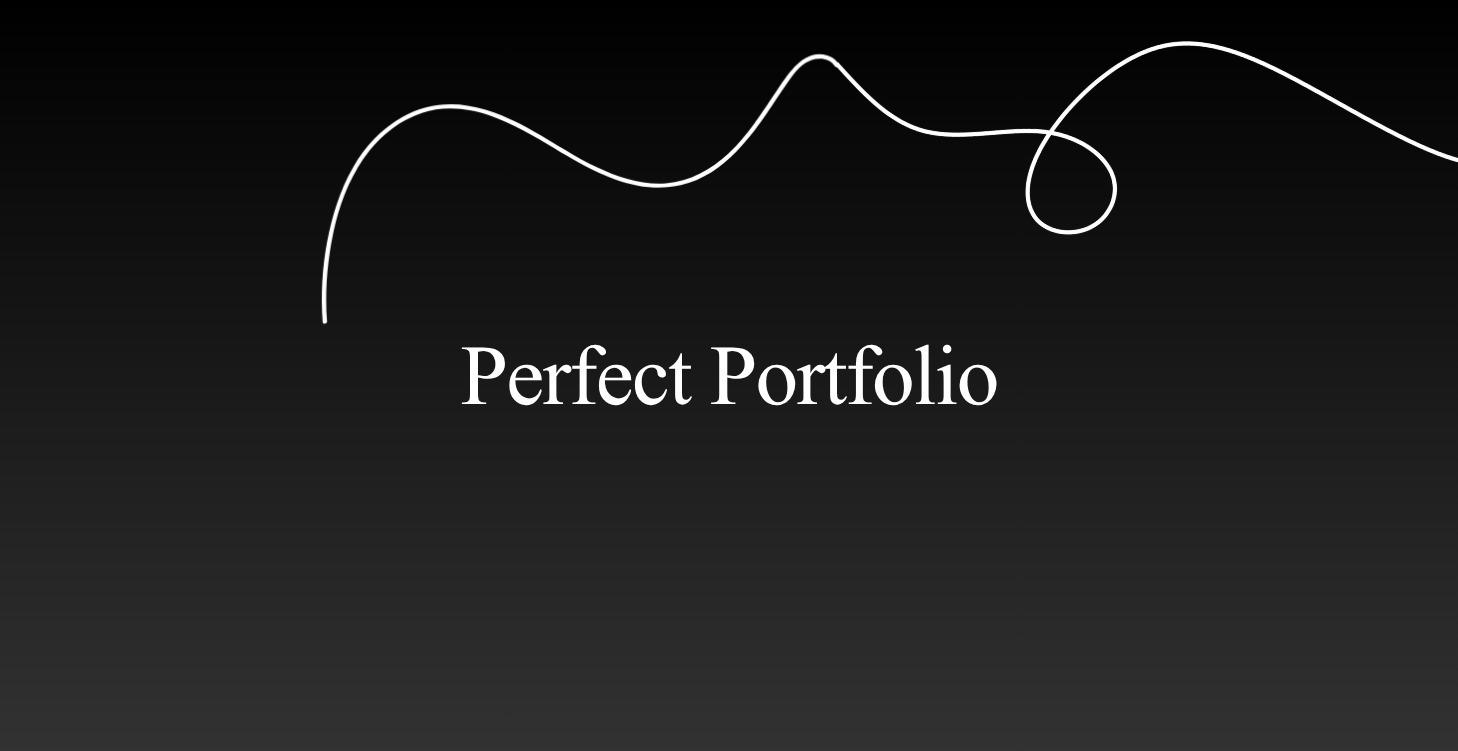 Perfect Portfolio Checklist