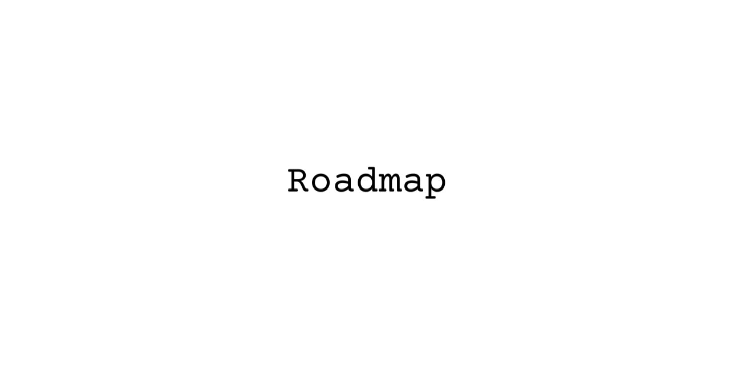 🧭 Roadmap