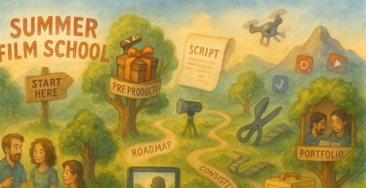 ☀️SUMMER FILM WORKSHOP TODAY 4pm Berlin Time