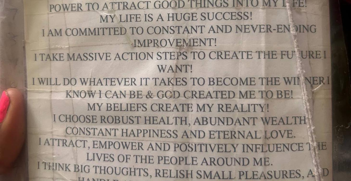 POSITIVE AFFIRMATIONS