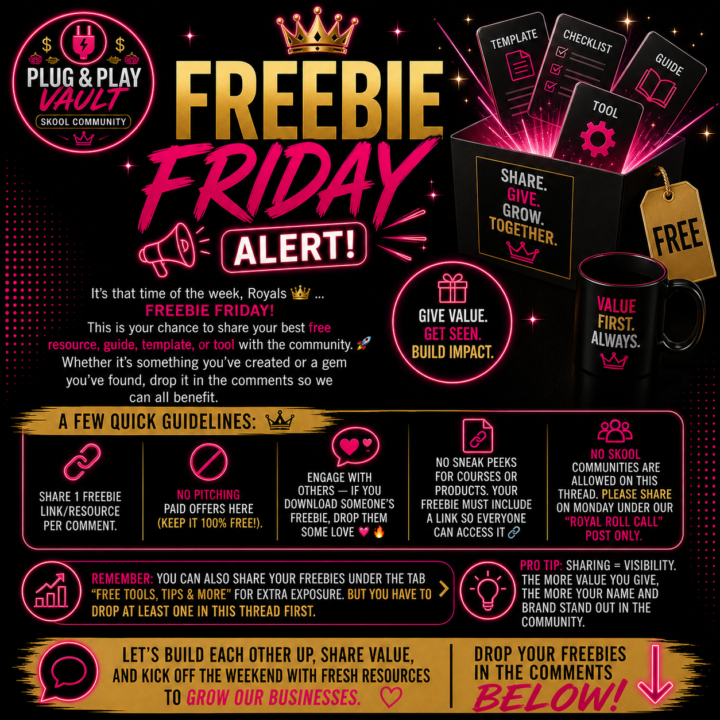 ✨🎉 FREEBIE FRIDAY ALERT 🎉✨