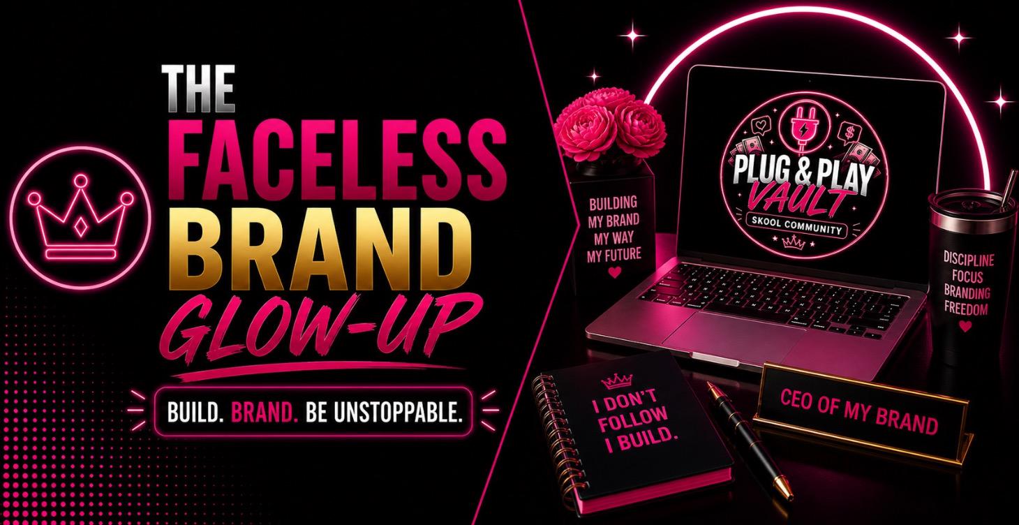 The Faceless Brand Glow-Up