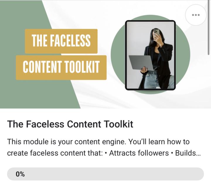   🚀 Exciting Update: The Faceless Content Toolkit Module is LIVE! 🚀