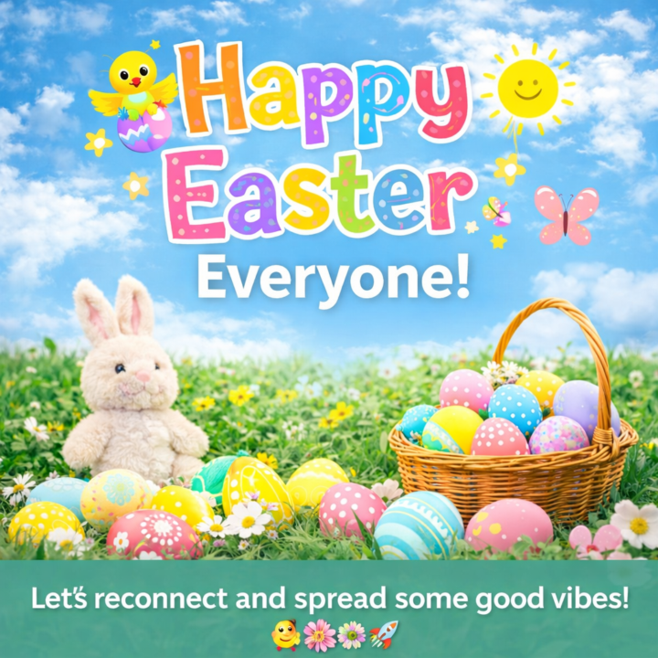 🐣🌸 HAPPY EASTER, EVERYONE! 🌸🐣