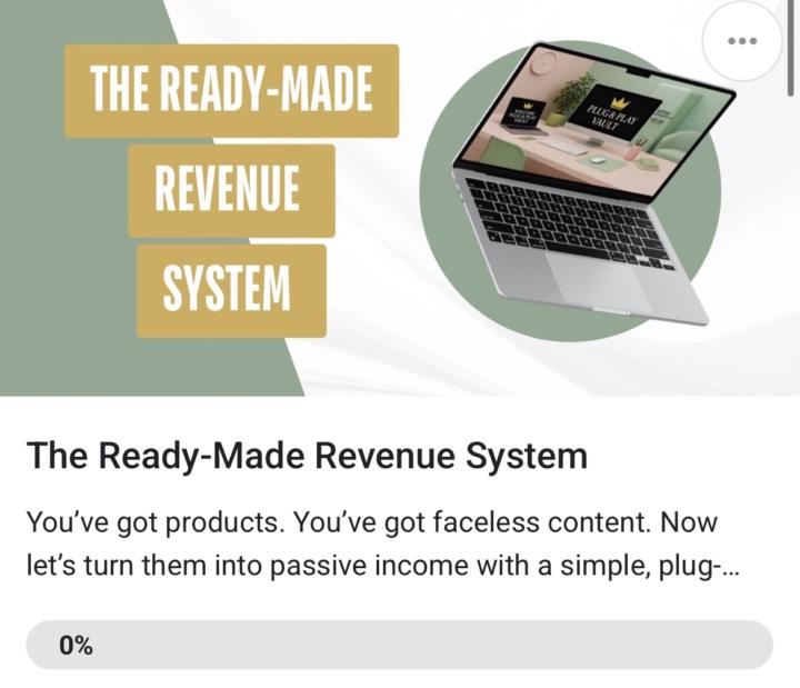 🚀 Exciting Update: The Ready-Made Revenue System is LIVE! 🚀