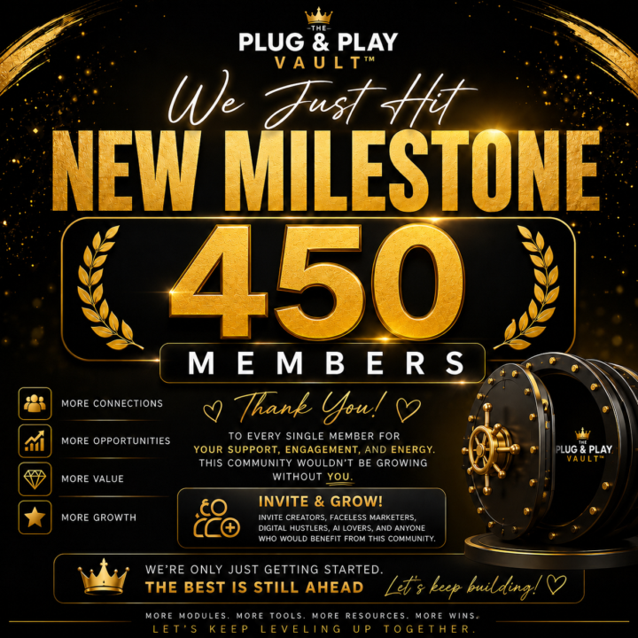 👑 COMMUNITY MILESTONE CELEBRATION 👑
