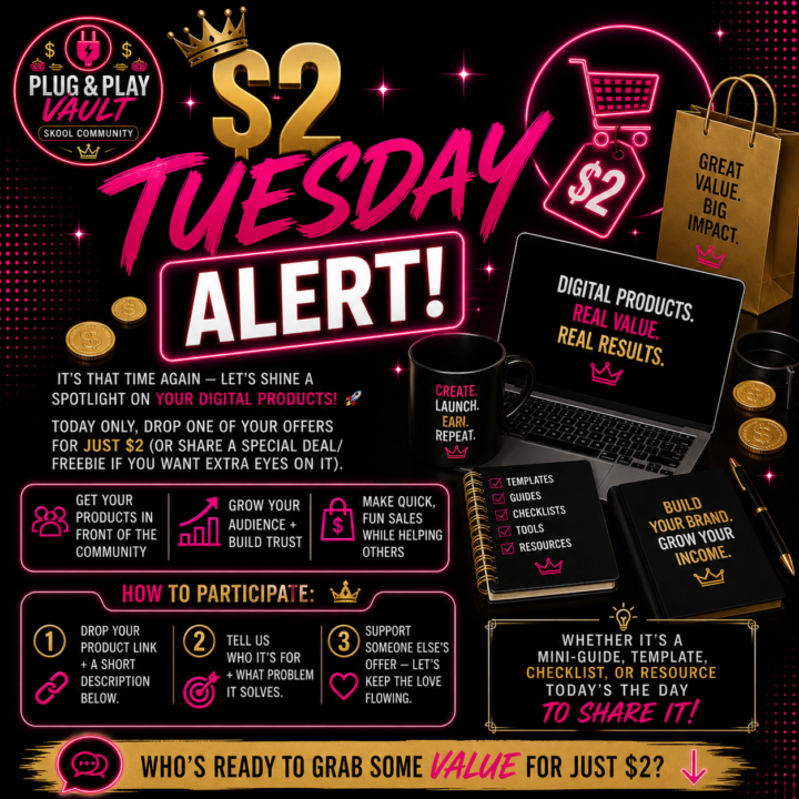 ✨💸 $2 Tuesday Alert! 💸✨