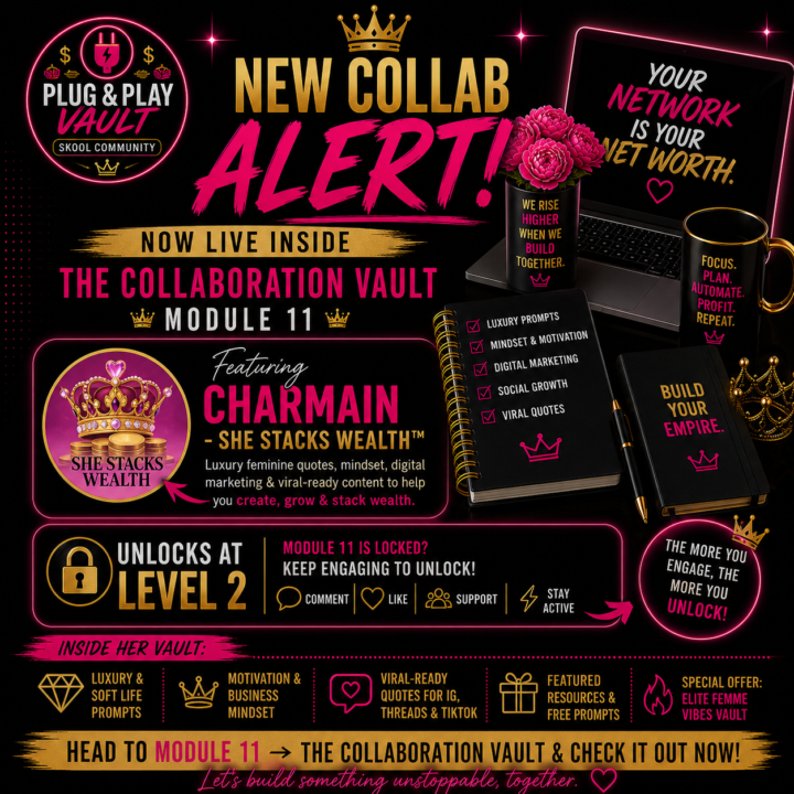 🚨 NEW COLLAB ALERT INSIDE THE COLLABORATION VAULT 🚨 #NO1