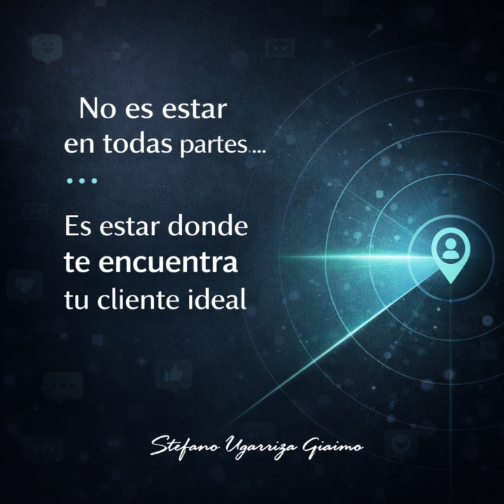 Elige en cuáles plataformas vas a trabajar. 