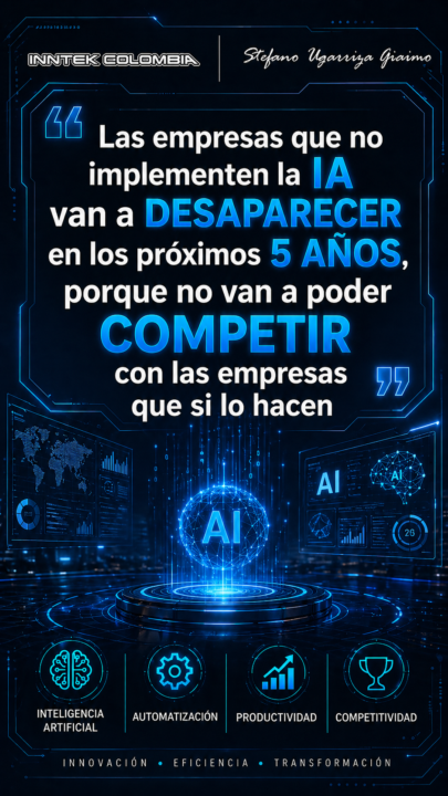 La inteligencia artificial y la nueva dinámica empresarial.