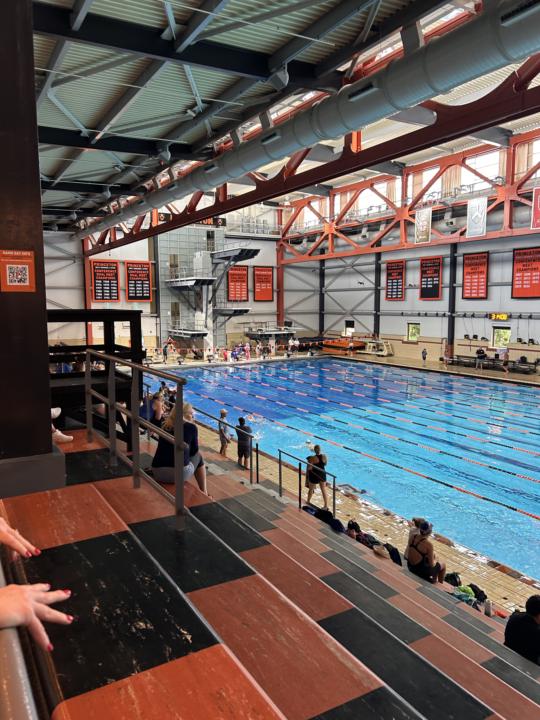swim meet at princeton!