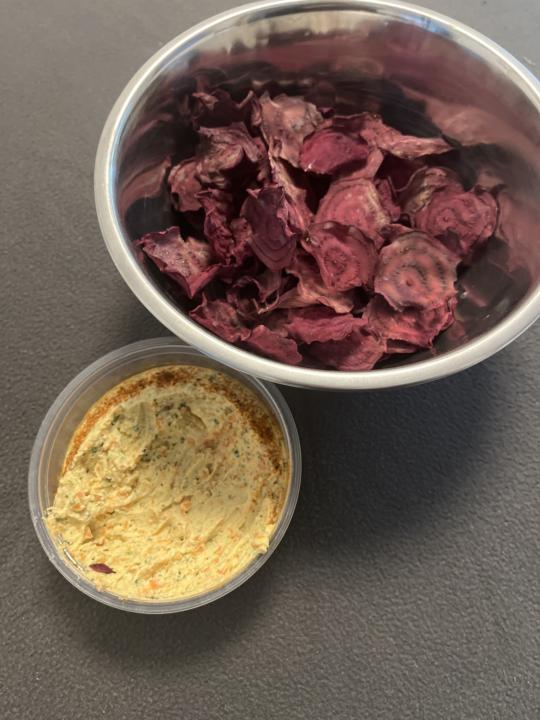 Healthy afternoon snack